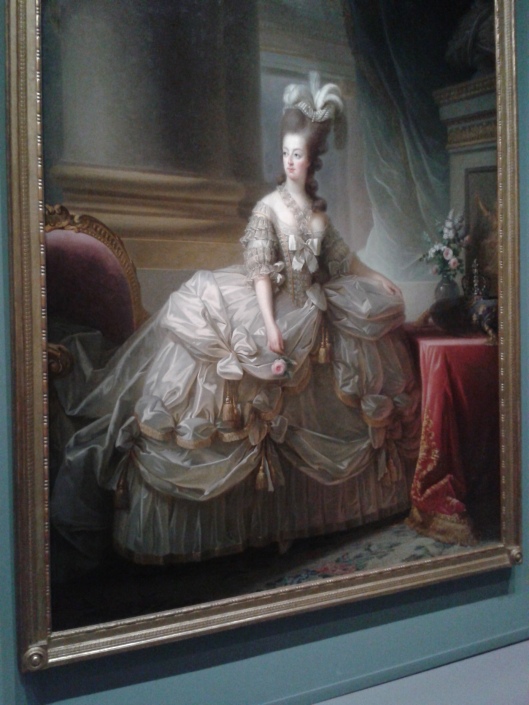 Marie Antoinette en grand habit de cour, 1778.